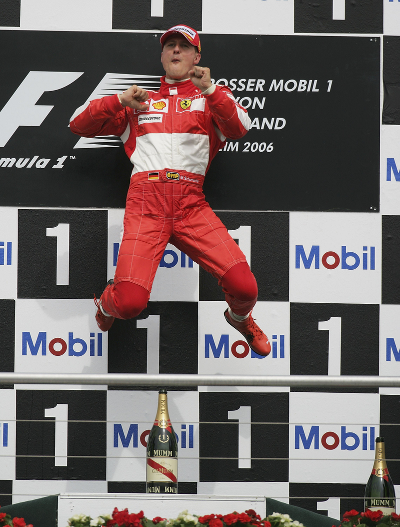 Illustration for article titled A Brief Photographic History Of Michael Schumacher's Racing Career